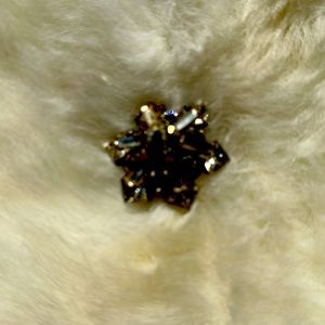 VINTAGE TWO TIERED RHINESTONES BROOCH